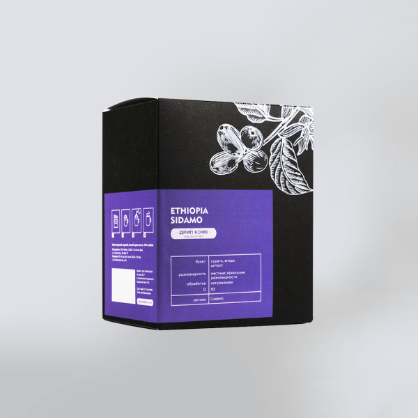 Дрип-пакеты Regola del tre P Ethiopia Sidamo